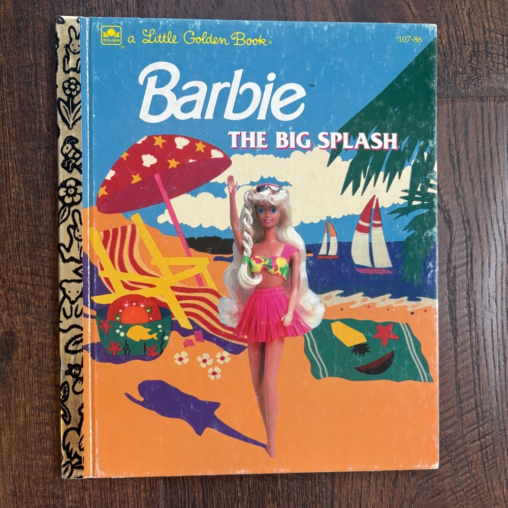 Barbie The Big Splash Little Golden Book